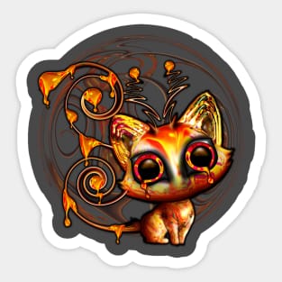 Hunny Kitty Sticker